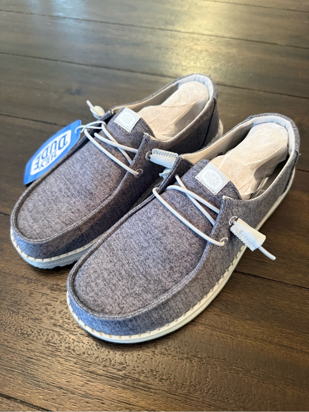 NWT - Women’s Hey Dudes - Gray